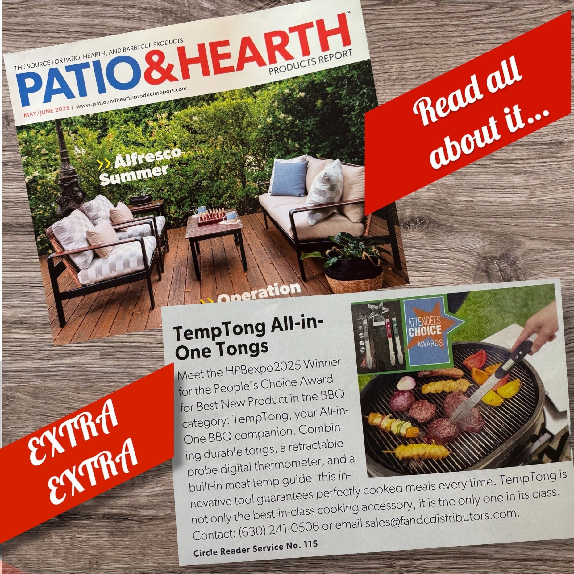First Magazine Appearance! – TempTong